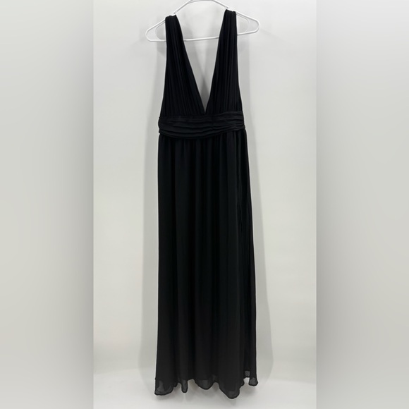 Lulus Heavenly Hues Black Maxi Dress size XLarge NWT - Picture 9 of 16